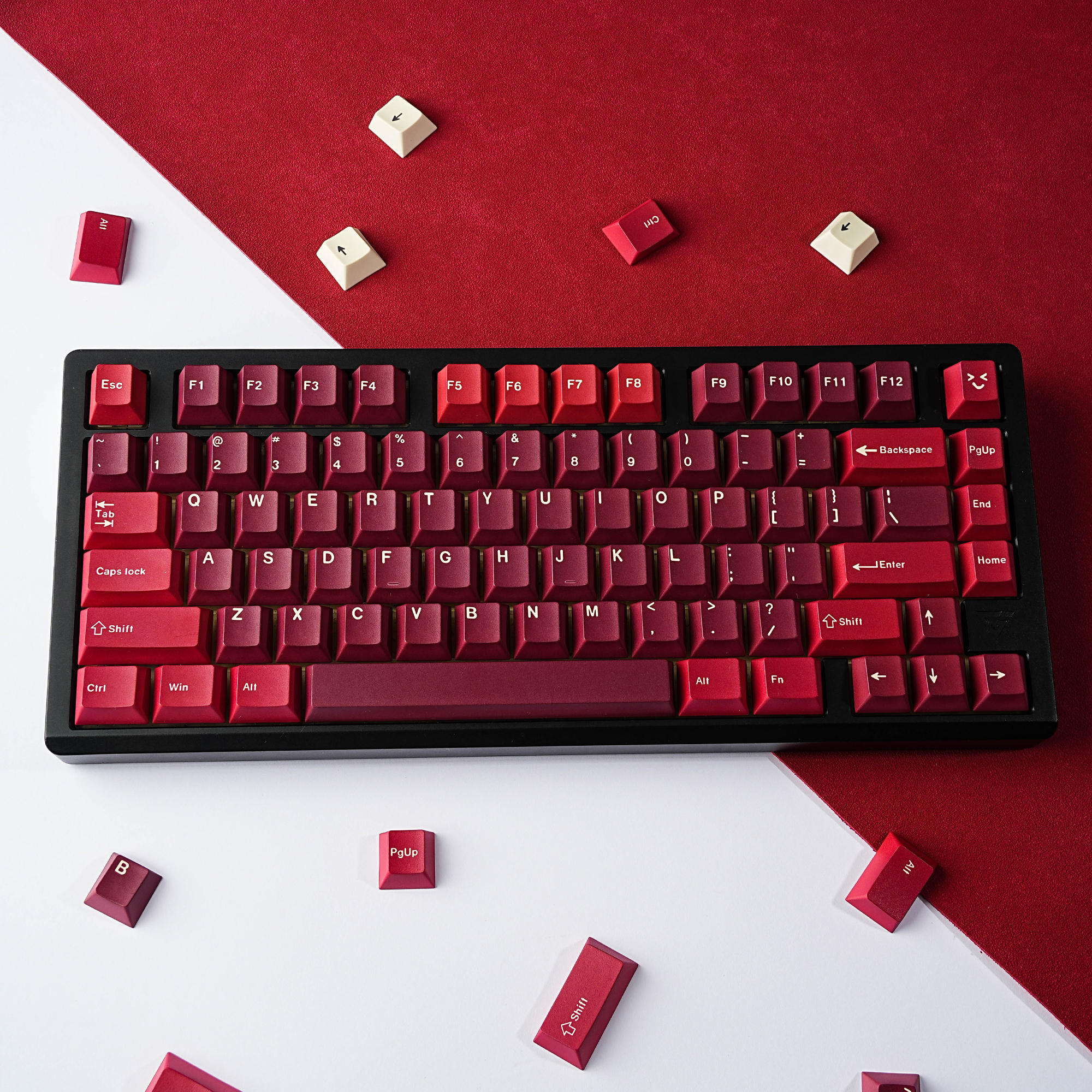 Home Cinema Jamo - GMK Jamon Keycaps Red Dye Sub