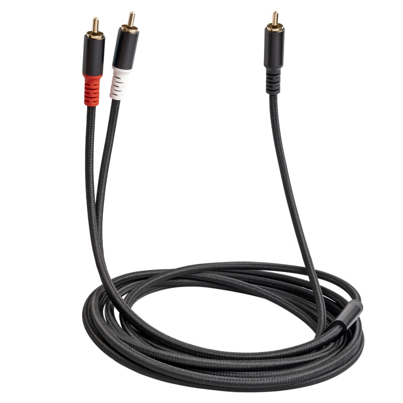 Home Cinema Installation - 1/2/3M 1 RCA Male To 2
