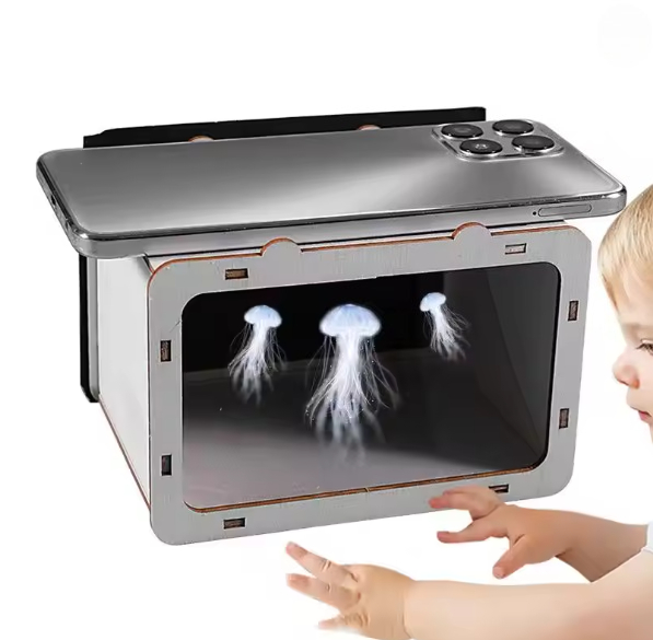 Home Cinema Experience - 1pc 3D Holographic TV Cinema Projector