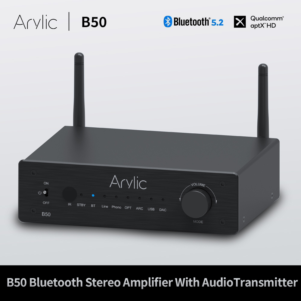 Home Cinema Portable - B50 Bluetooth Stereo Amplifier Audio Transmitter