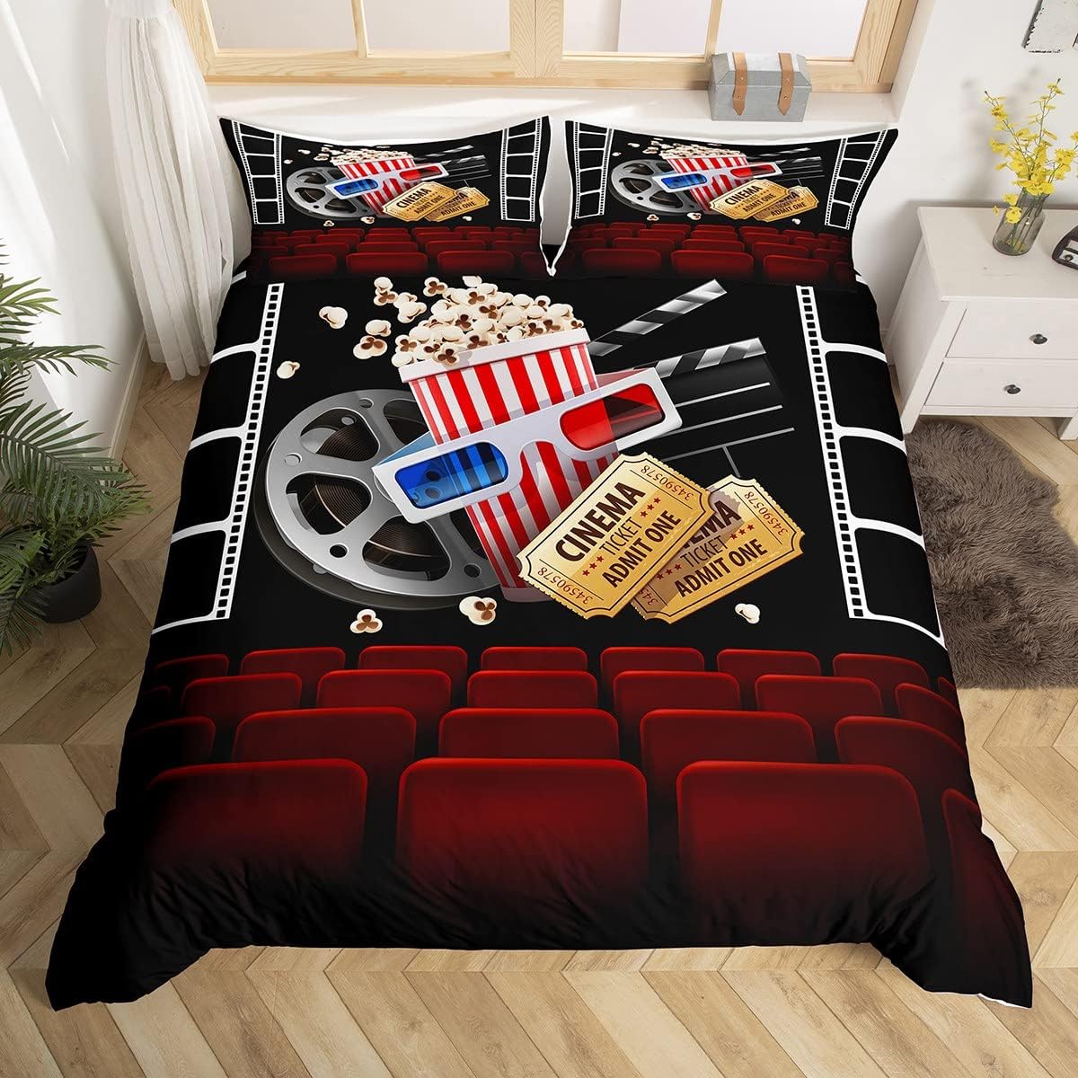 Vintage Cinema Duvet Cover Ful - Home Cinema Tickets recensione e prezzo