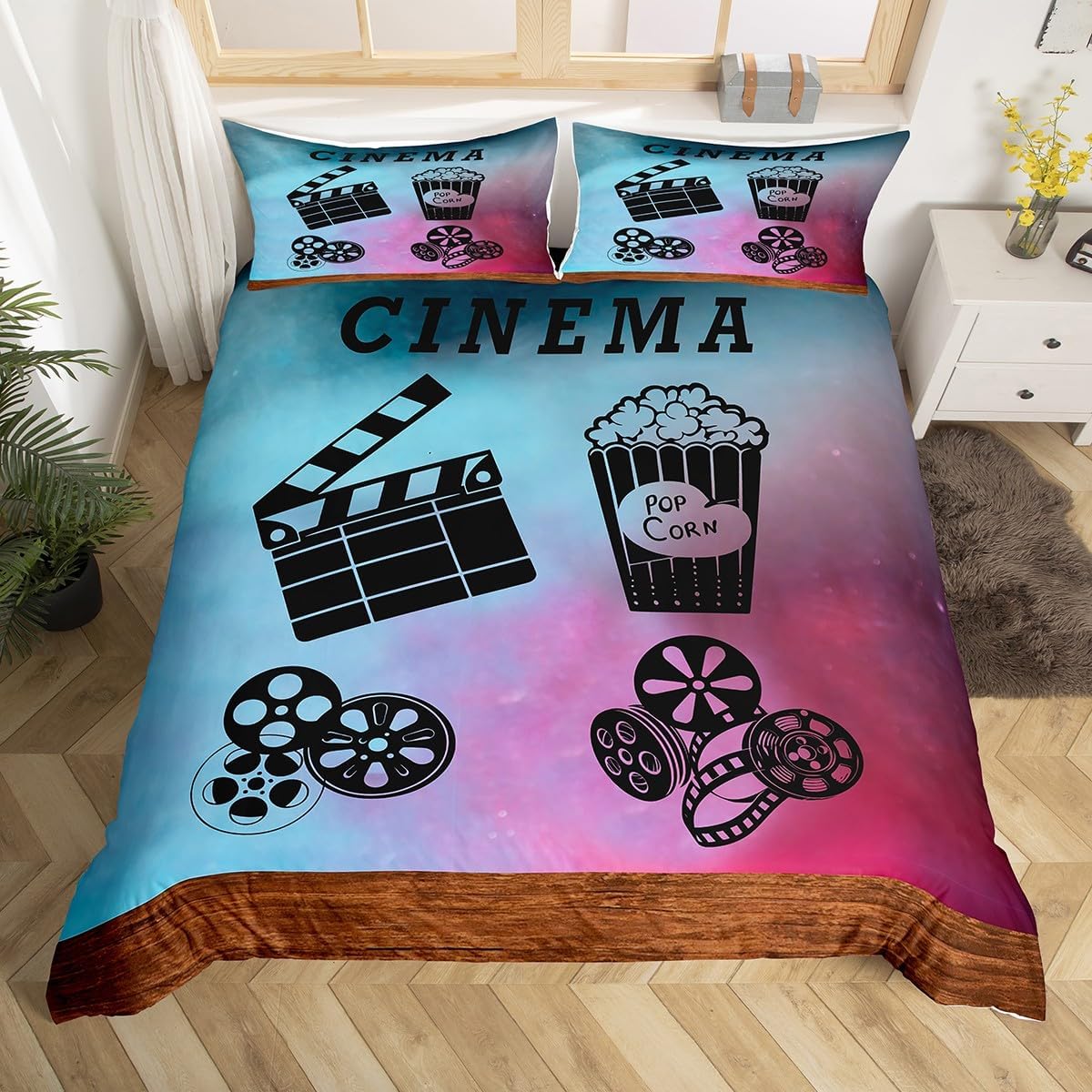 Vintage Cinema Duvet Cover Ful - Home Cinema Tickets recensione e prezzo
