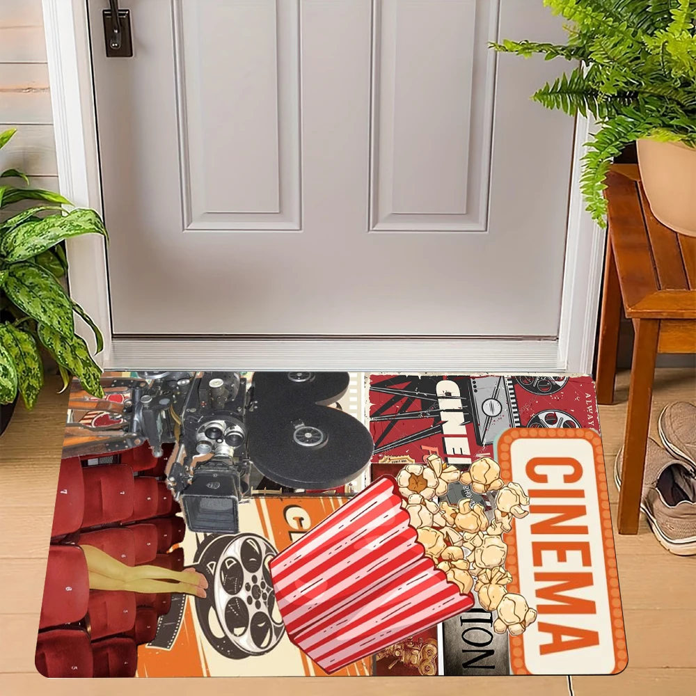 Cinema Theme Door Mat Various  - Home Cinema Tickets recensione e prezzo