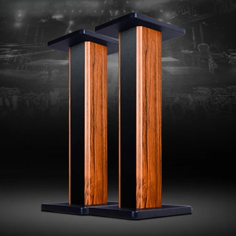 Solid Wood Speaker Stand Floor - Home Cinema Speakers recensione e prezzo