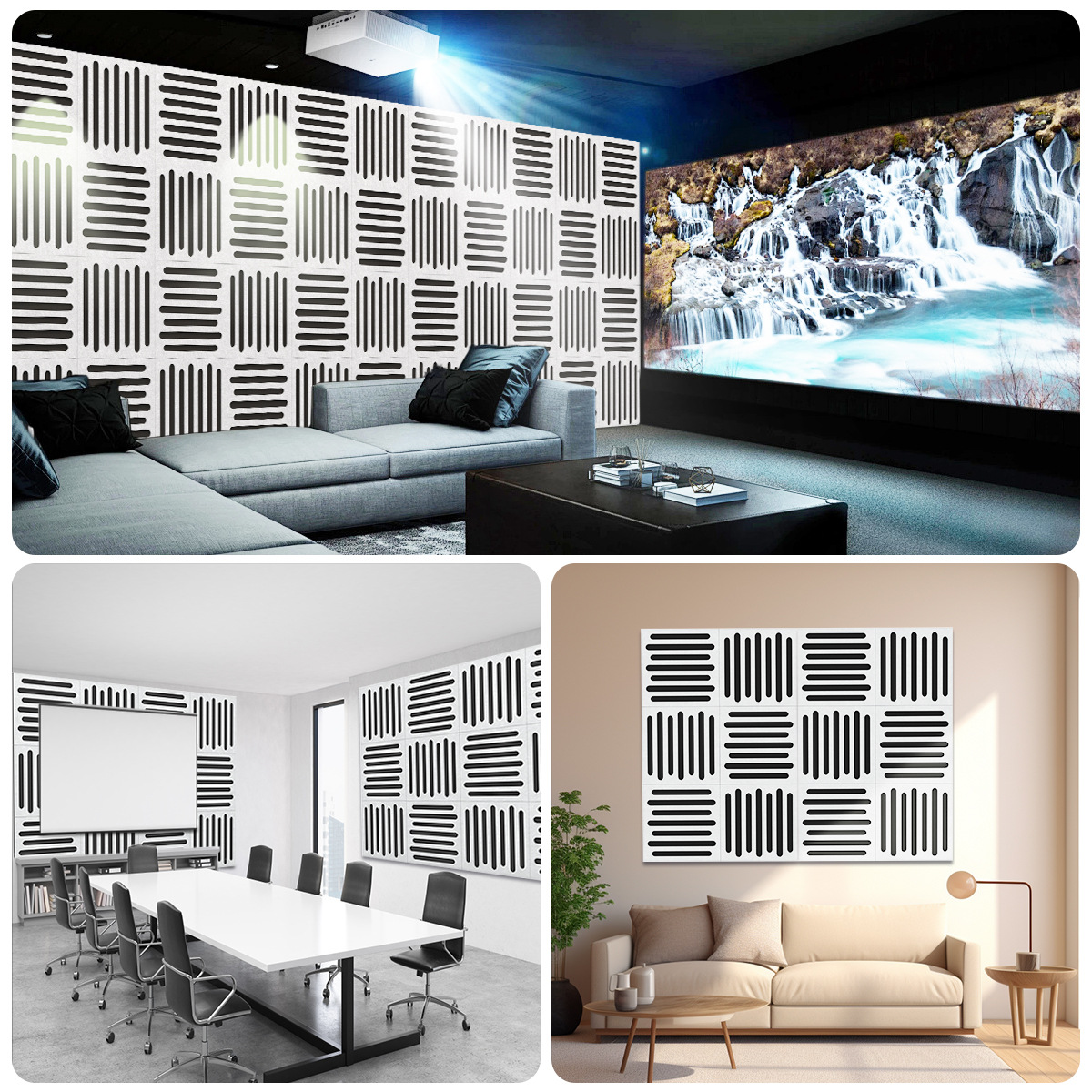 Perforated Soundproof Wall Pan - Home Cinema Flooring recensione e prezzo