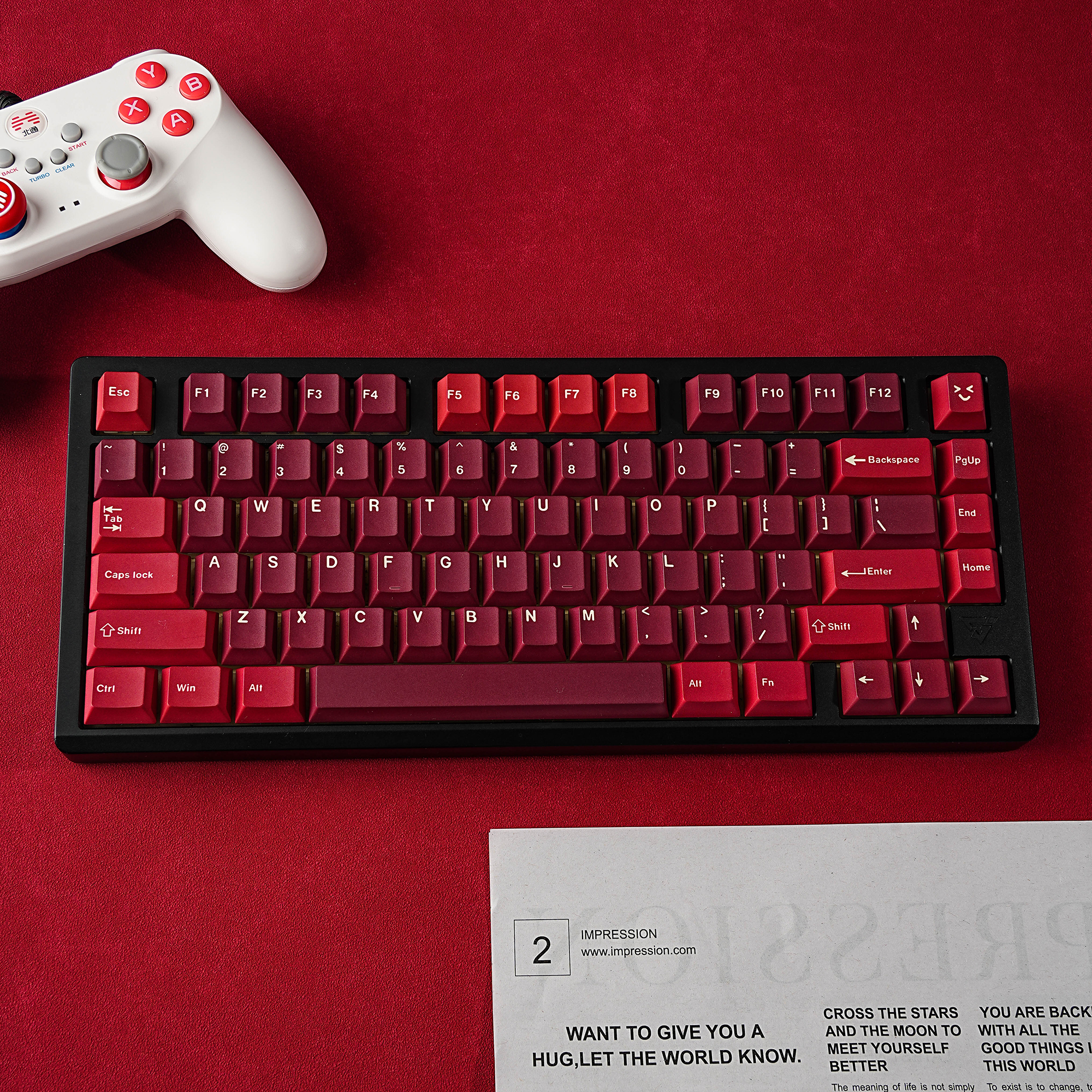 GMK Jamon Keycaps Red Dye Sub  - Home Cinema Jamo recensione e prezzo