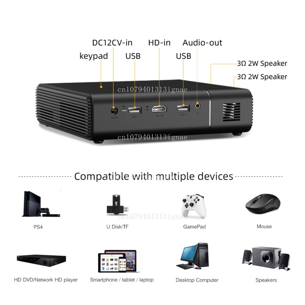 U30 Top Sale 3D 4K Projector P - Home Cinema Portable recensione e prezzo