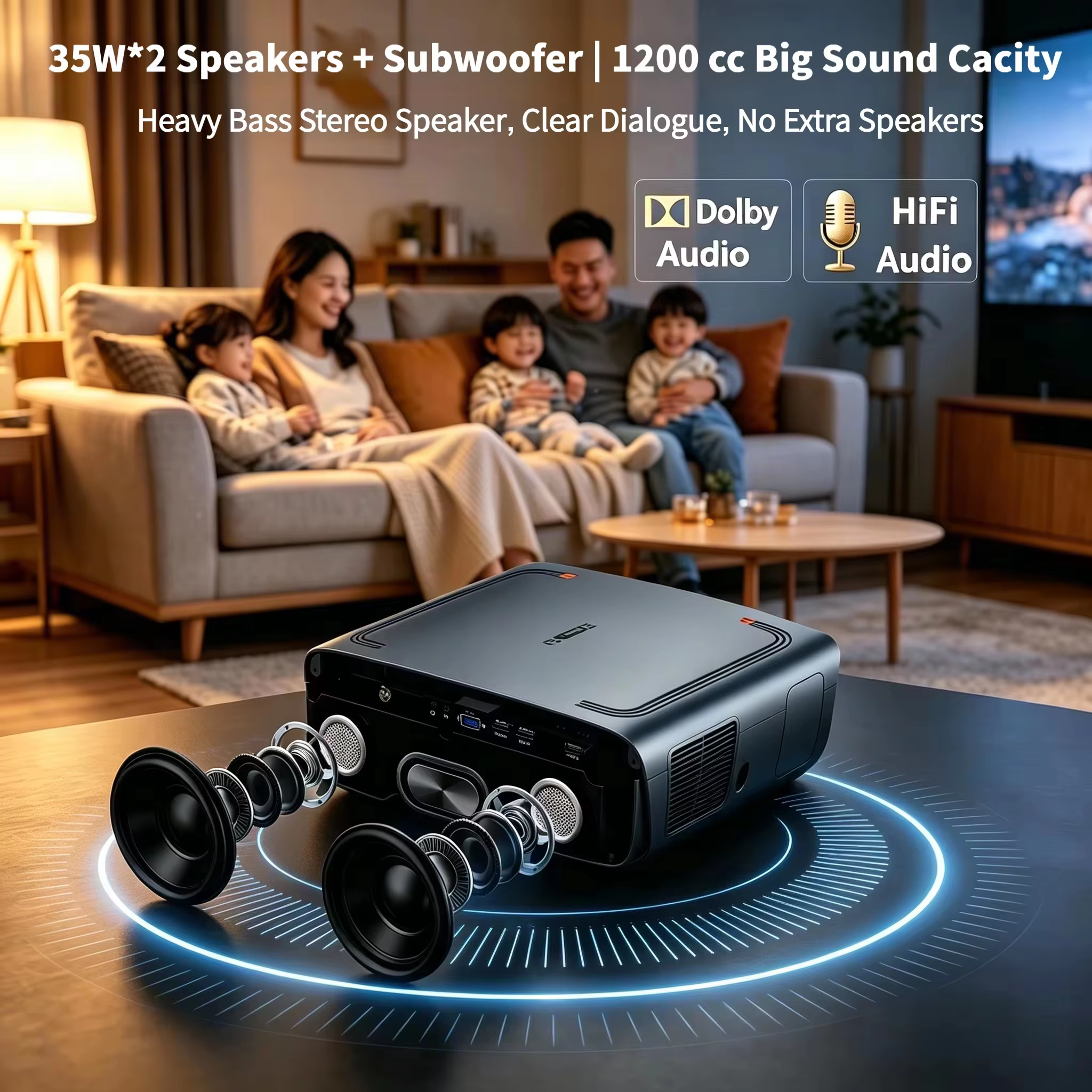 4200 ANSI Native 1080P 4K UHD  - Home Cinema Experience recensione e prezzo