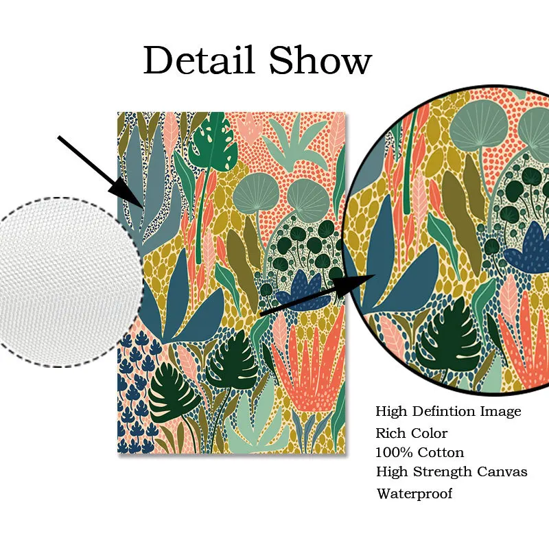 Flower Girl Vase Leaves Wall A - Home Cinema Wall Art recensione e prezzo