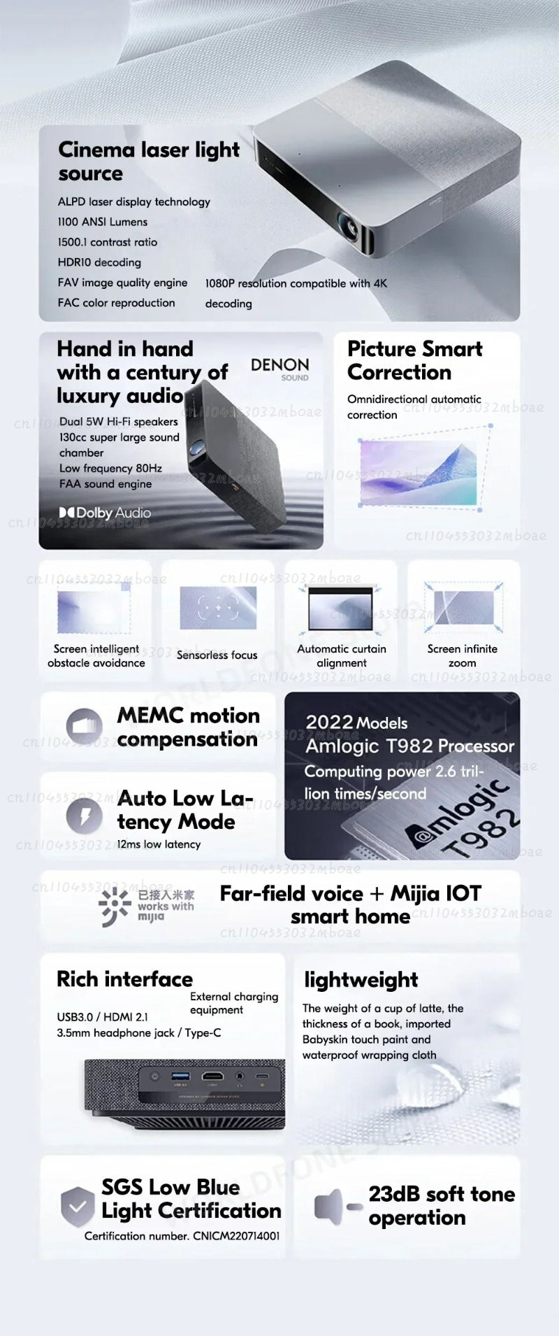 S5 ALPD Laser Projector 1080P  - Home Cinema Experience recensione e prezzo