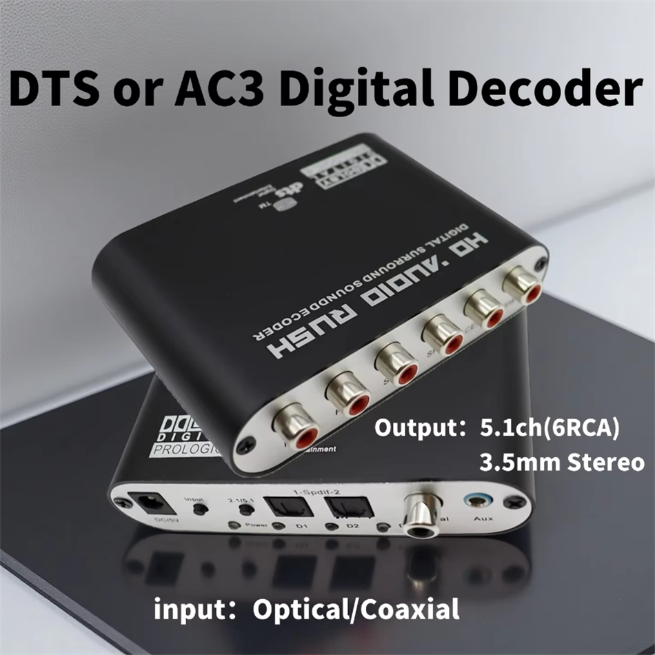 Digital to Analog 5.1 Audio De - Surround Sound Decoder recensione e prezzo