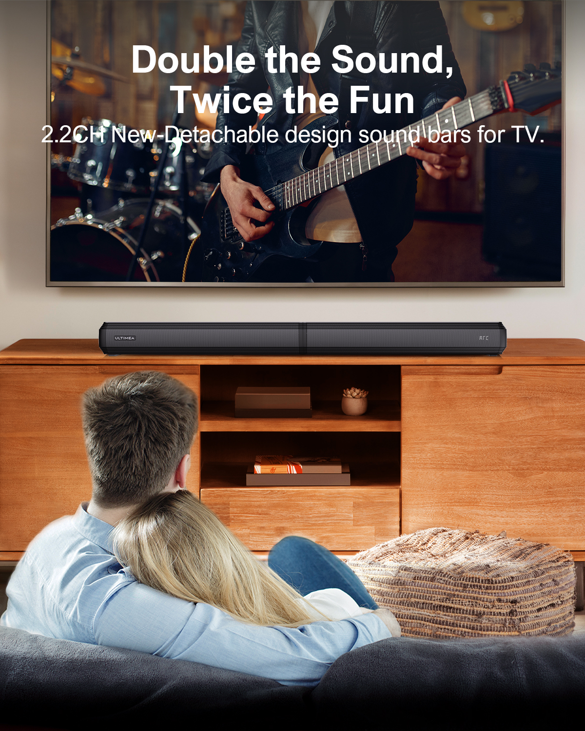 ULTIMEA 100W 2.2ch TV Sound Ba - Home Cinema Dolby Atmos recensione e prezzo