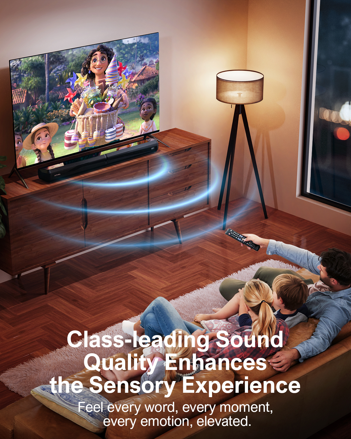 ULTIMEA 100W 2.2ch TV Sound Ba - Home Cinema Dolby Atmos recensione e prezzo