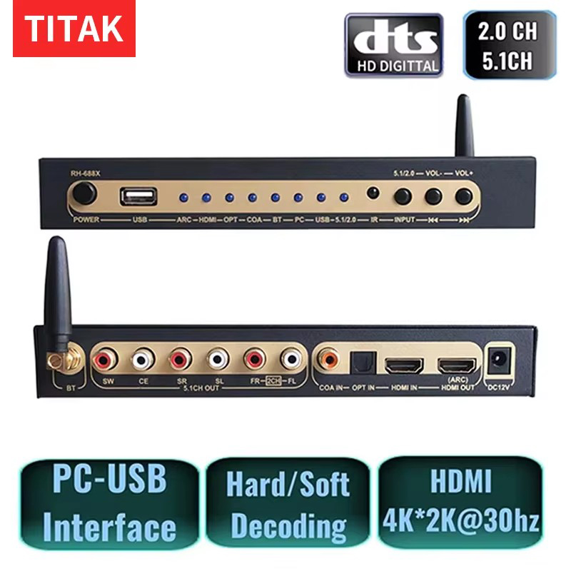 HDMI-compatible Audio Extracto - Surround Sound Decoder recensione e prezzo