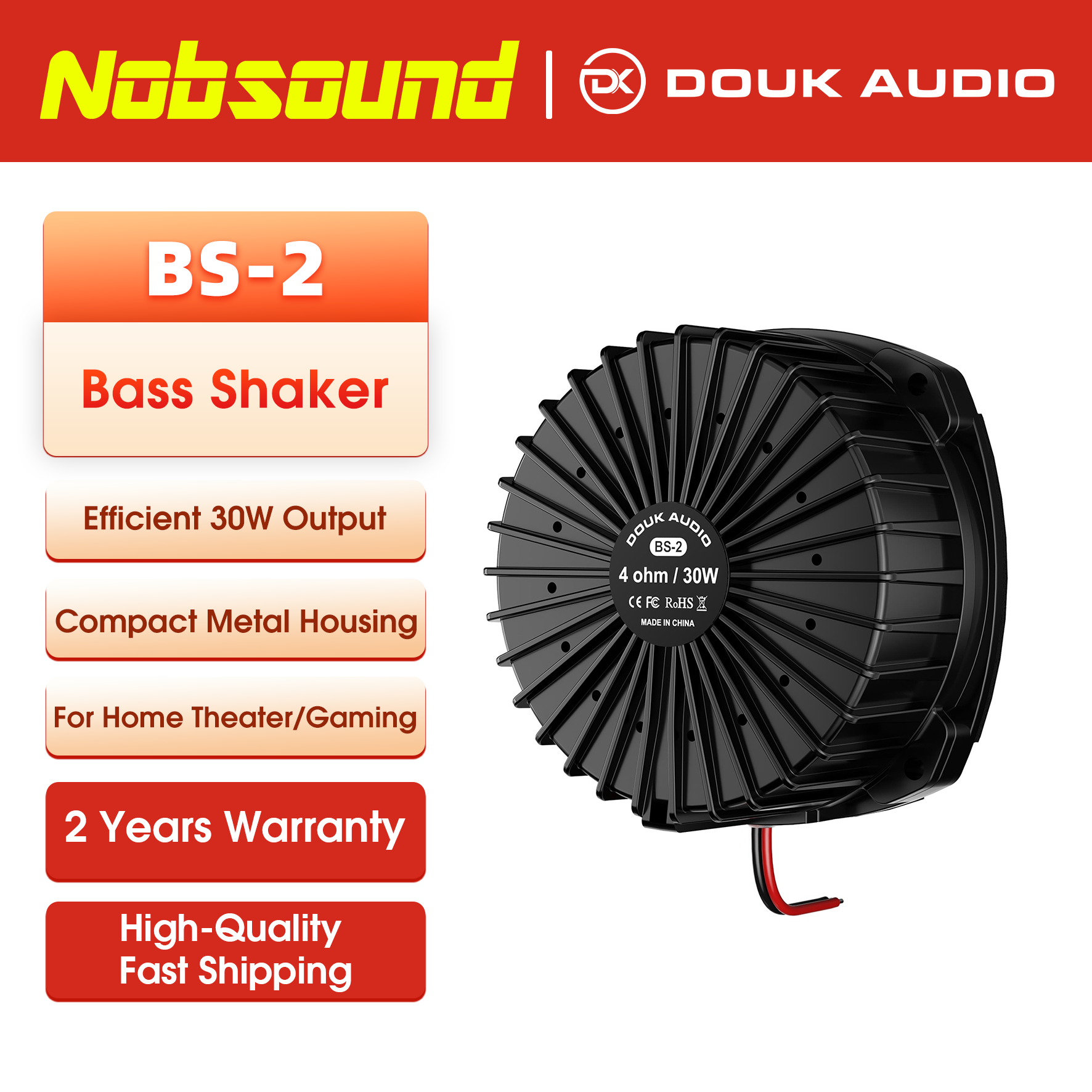 Douk Audio BS-2 30W 4Ω Bass Sh - Home Cinema Installation recensione e prezzo