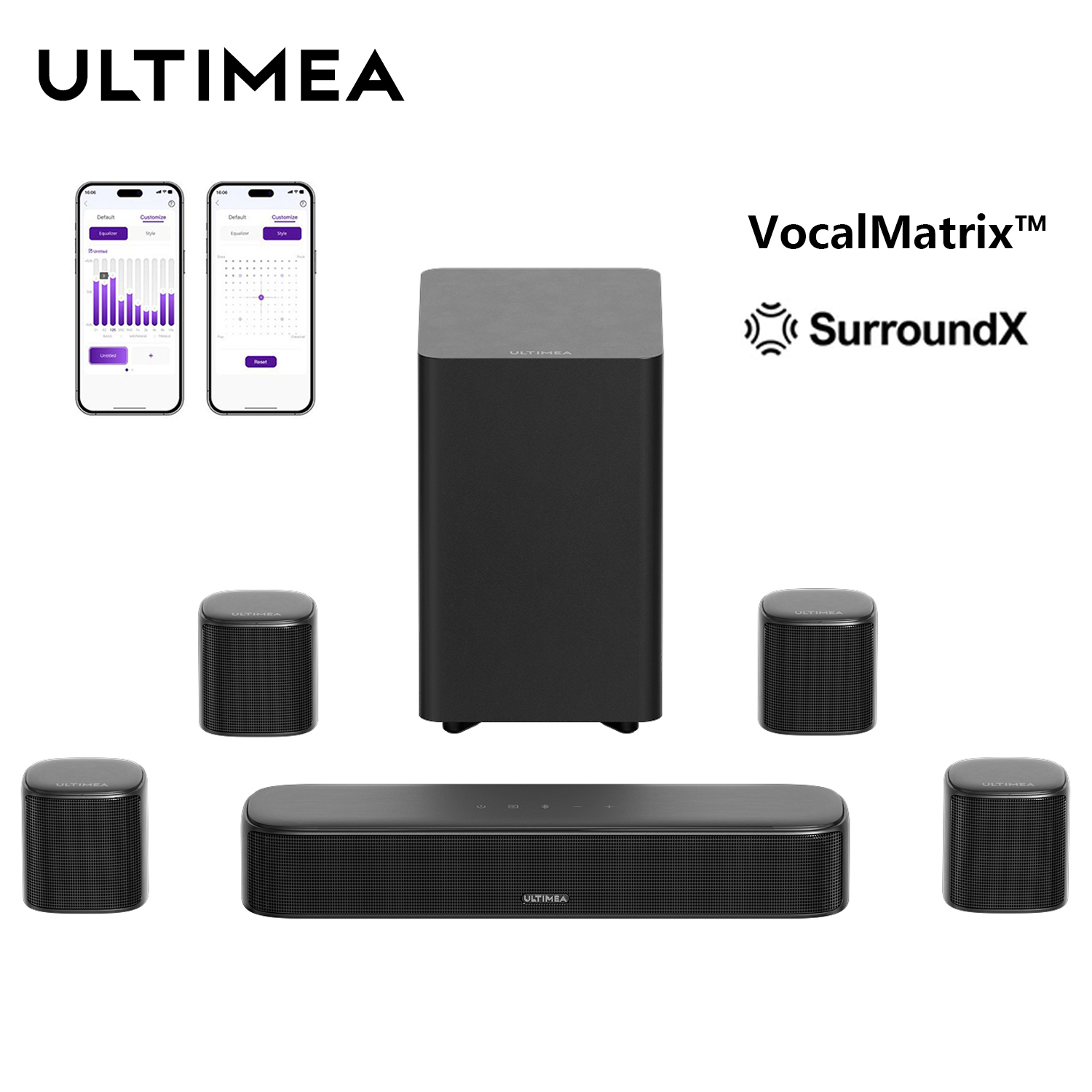 ULTIMEA 7.1ch Sound Bar with S - Home Cinema Dolby Atmos recensione e prezzo