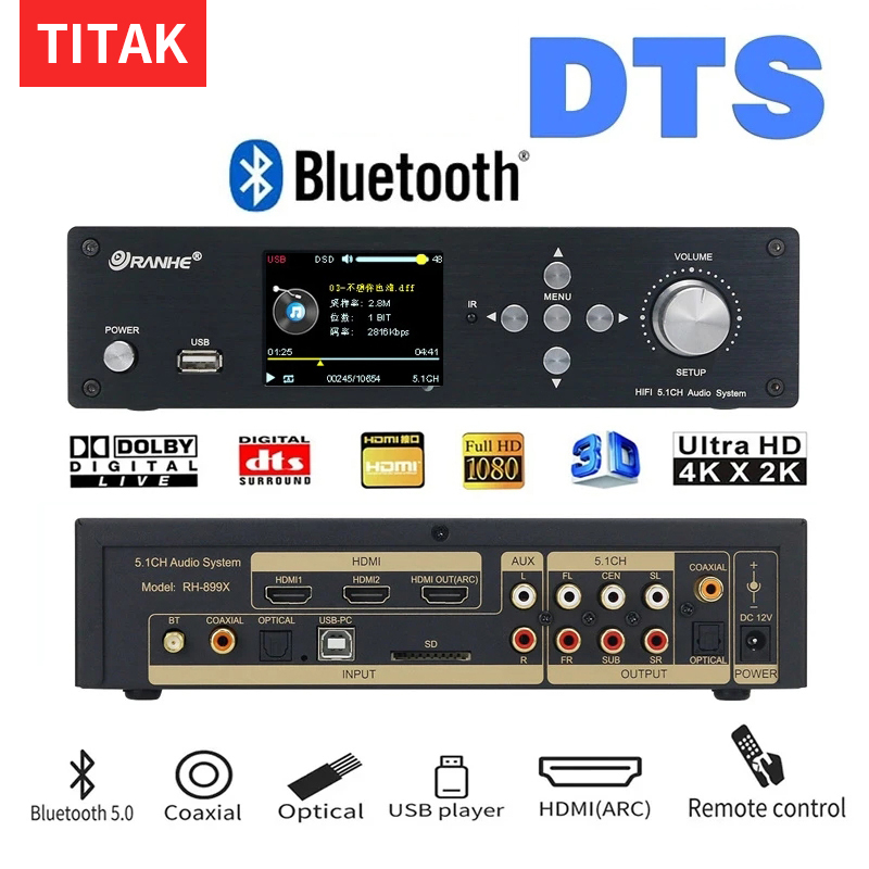 DTS Digital 5.1 Decoder Digita - Surround Sound Decoder recensione e prezzo