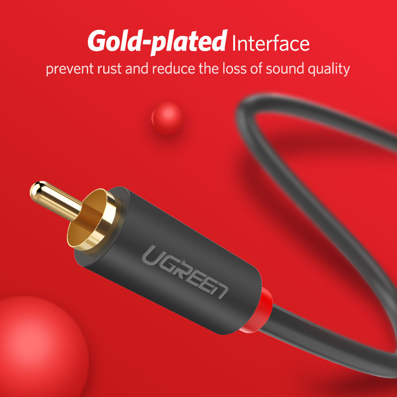 UGREEN 2RCA to 2 RCA Male to M - Home Cinema Installation recensione e prezzo