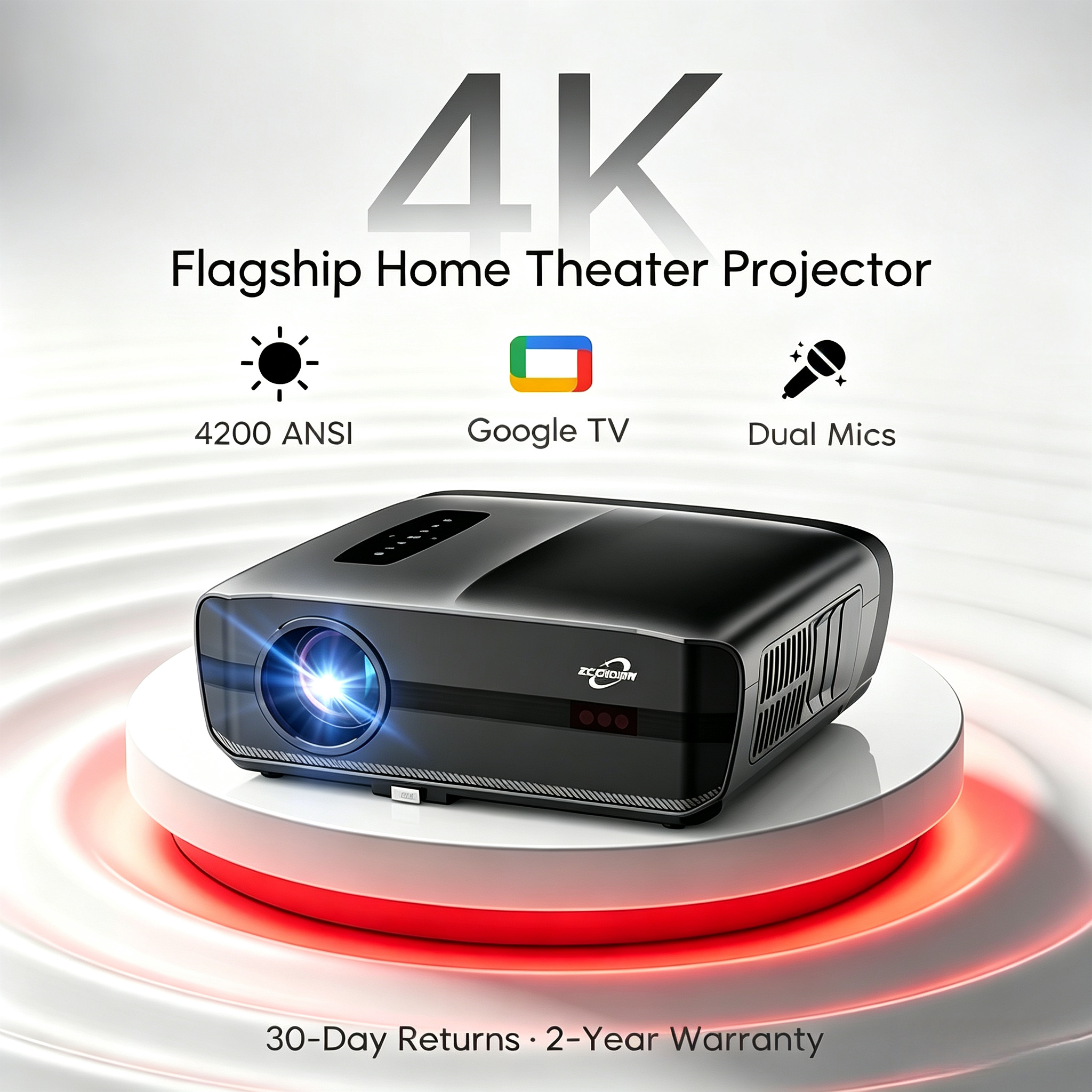 New 4200ANSI Google TV Project - Home Cinema Experience recensione e prezzo