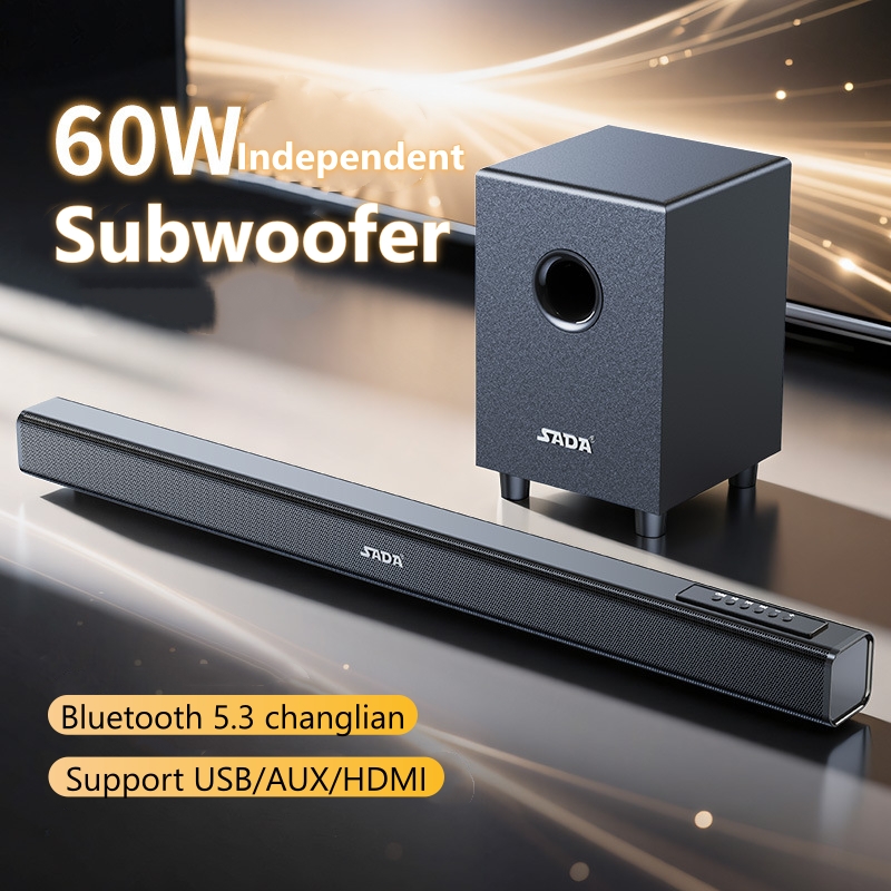 Soundbar with Subwoofer, SADA  - Home Cinema Dolby Atmos recensione e prezzo