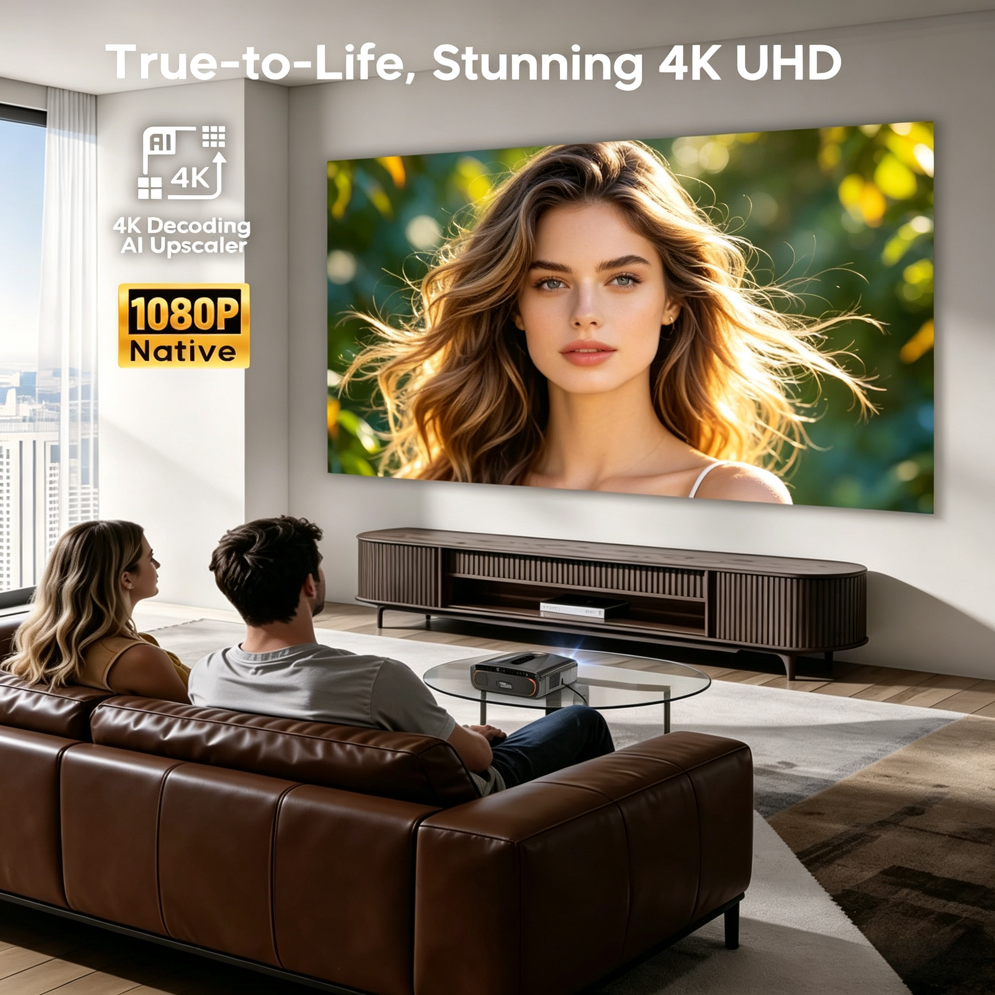 New 4K Smart Projector Netflix - Home Cinema Experience recensione e prezzo