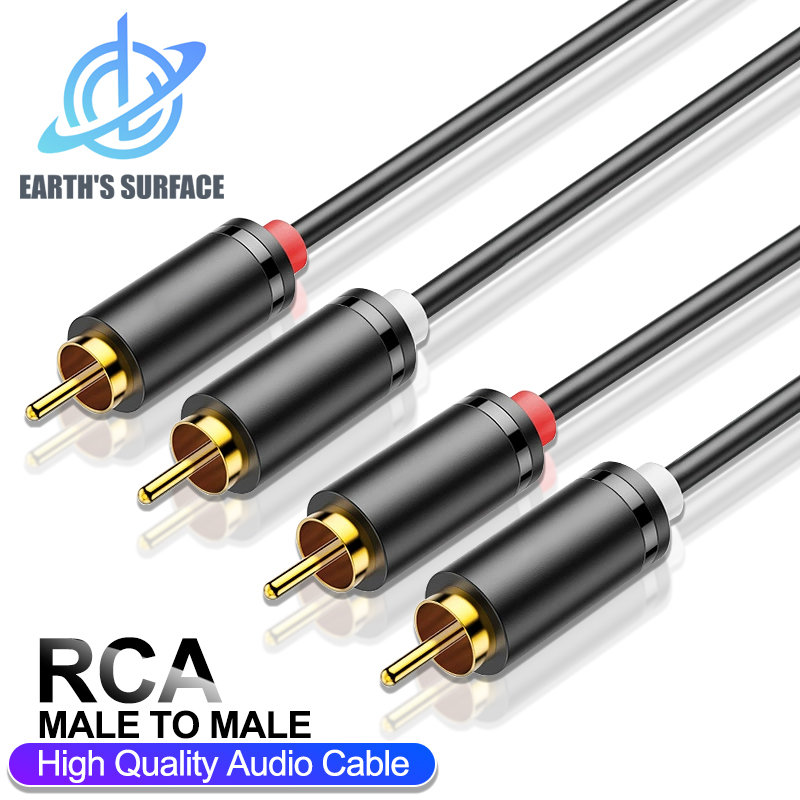 HIFI Stereo RCA Cable 2RCA to  - Home Cinema Installation recensione e prezzo