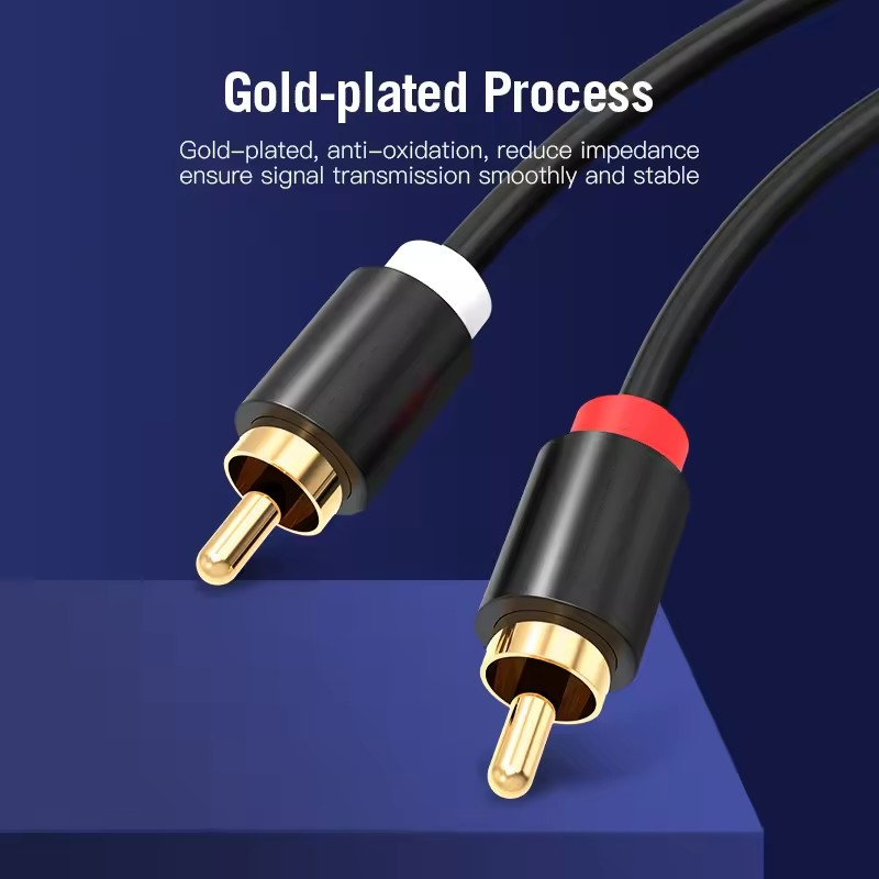 HIFI Stereo RCA Cable 2RCA to  - Home Cinema Installation recensione e prezzo