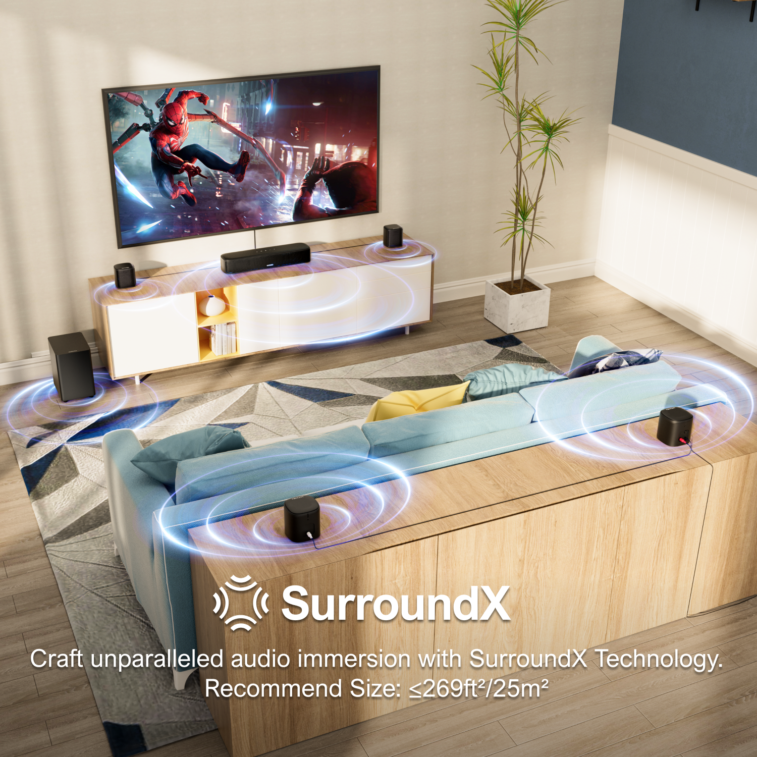 ULTIMEA 7.1 Channel Sound Bar  - Home Cinema Installation recensione e prezzo