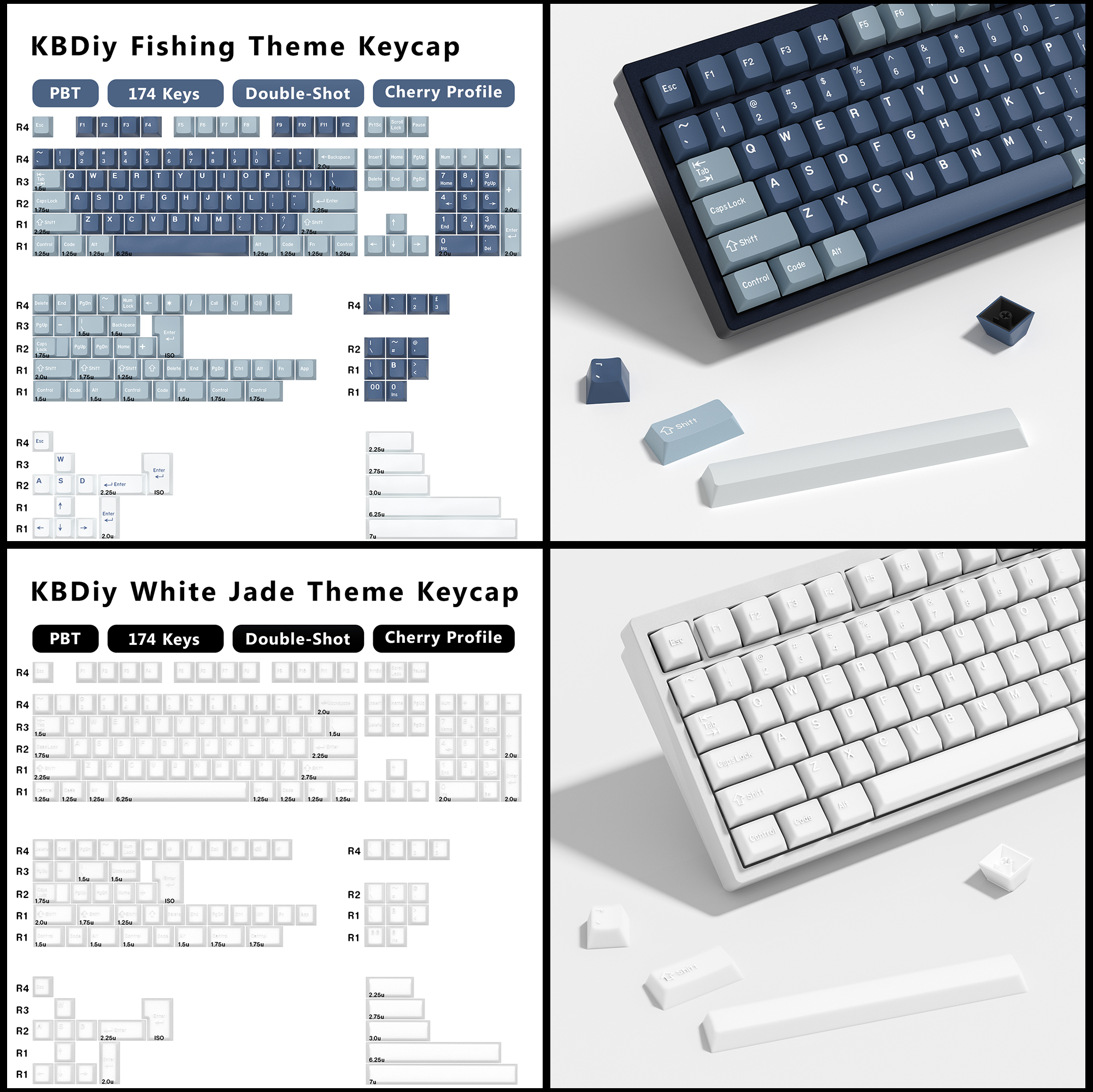 KBDiy GMK Keycap Double Shot G - Home Cinema Jamo recensione e prezzo