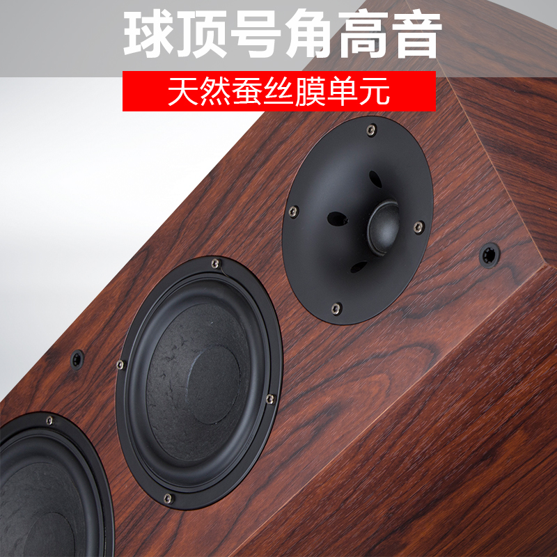 Wooden speakers, living room,  - Home Cinema Flooring recensione e prezzo