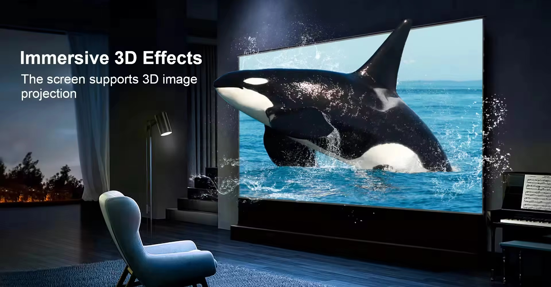 2025 MAX White Cinema 8K For A - Home Cinema Flooring recensione e prezzo
