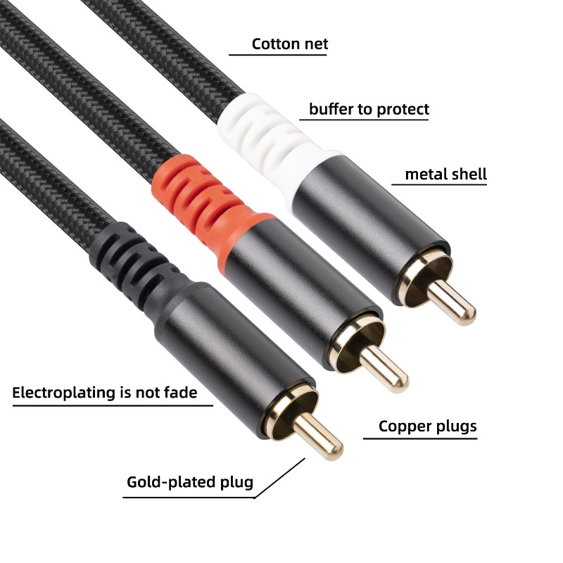 1/2/3M 1 RCA Male To 2 RCA Mal - Home Cinema Installation recensione e prezzo