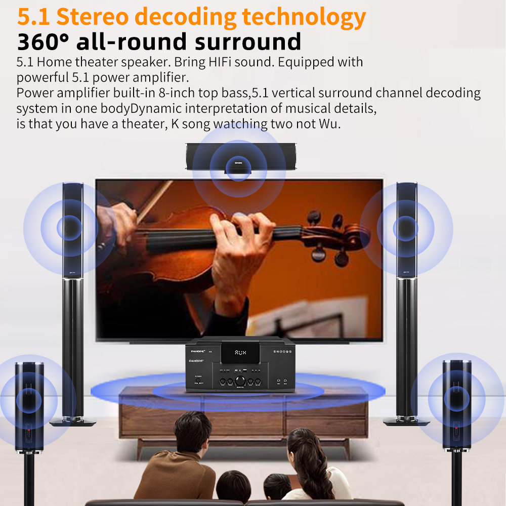 5.1 Surround Home Theater Syst - Home Cinema Xlr recensione e prezzo