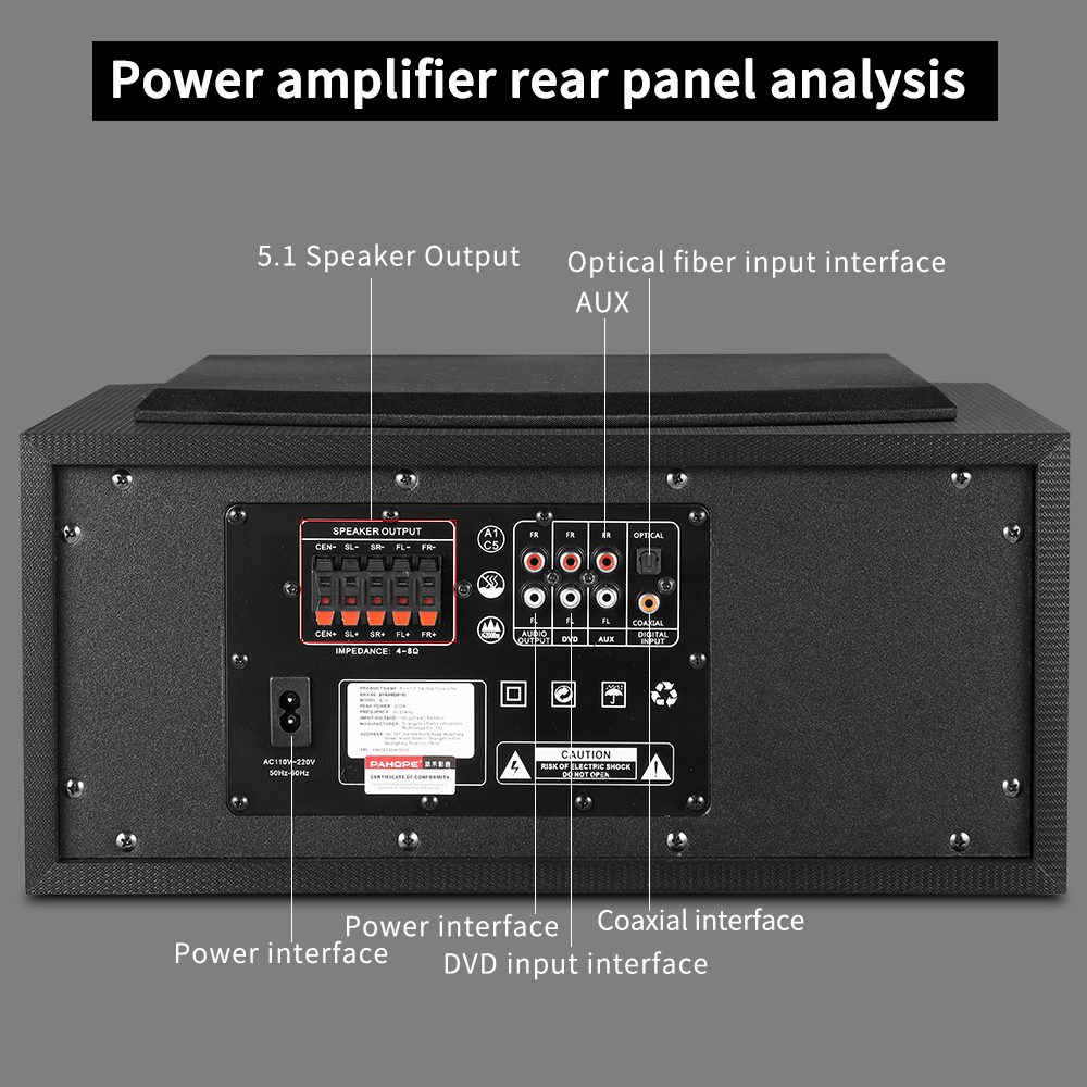 5.1 Surround Home Theater Syst - Home Cinema Xlr recensione e prezzo