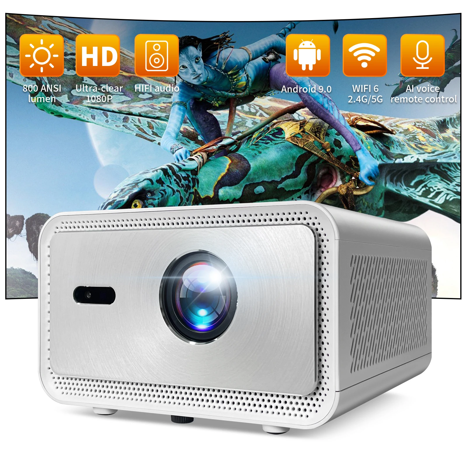 2025 4K Ultra HD Projector wit - Home Cinema Experience recensione e prezzo