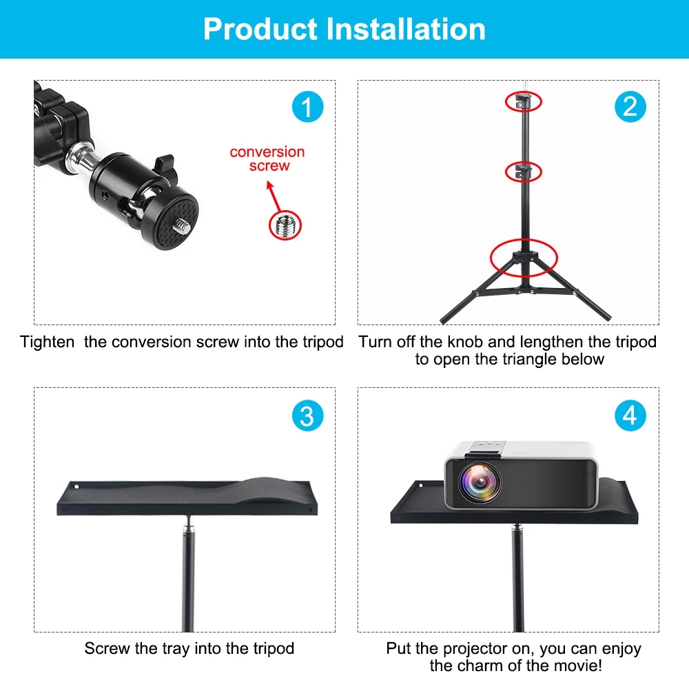 110cm 160cm Adjustable Univers - Home Cinema Installation recensione e prezzo