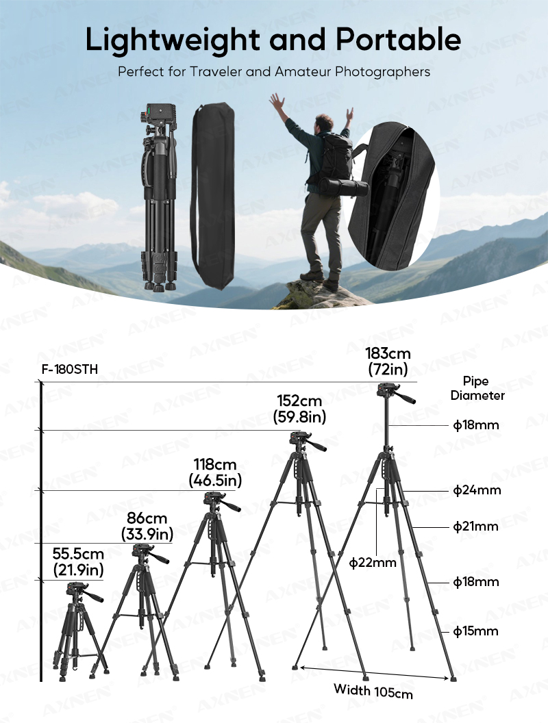 Professional Tripod Aluminum 6 - Home Cinema Portable recensione e prezzo