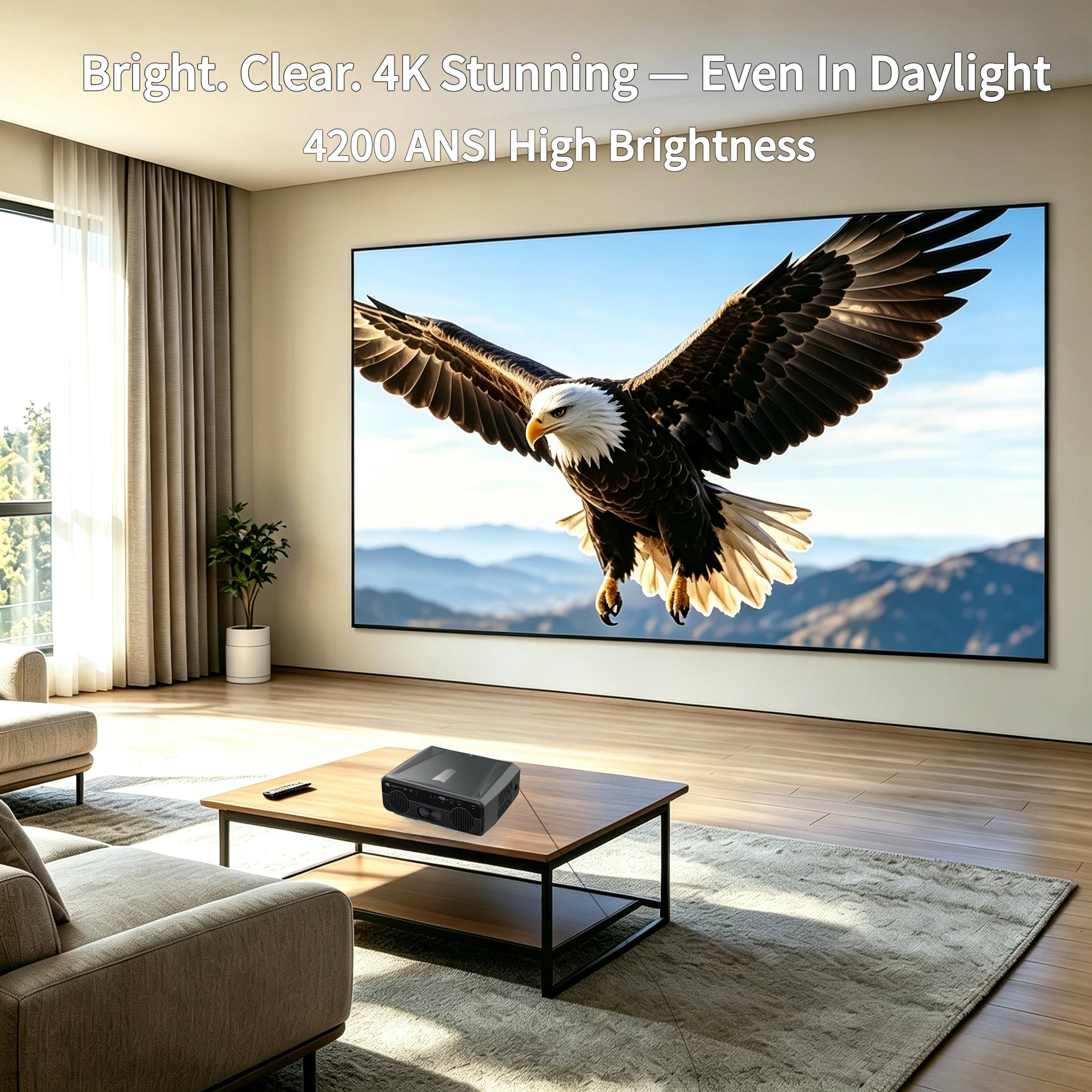 New 4K UHD Projector Smart Goo - Home Cinema Experience recensione e prezzo