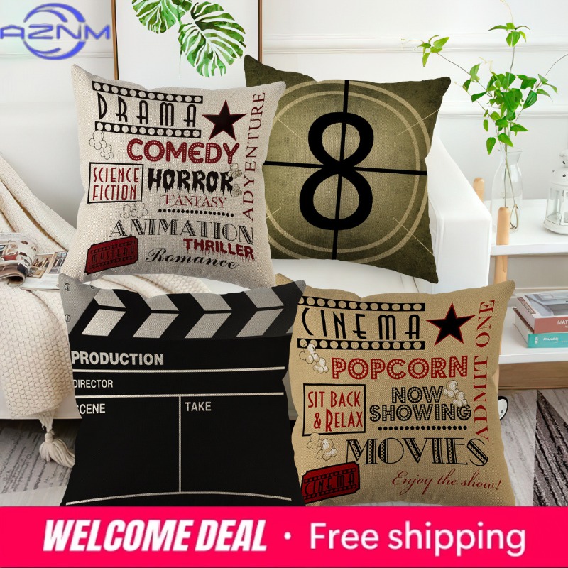 Cinema Ticket Printed Pillow C - Home Cinema Tickets recensione e prezzo