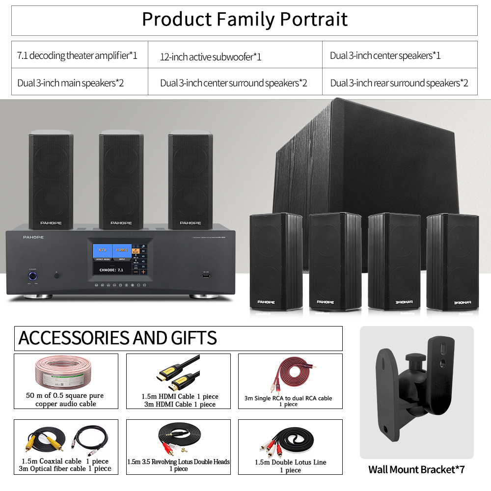 7.1 Digital Home Theater Audio - Surround Sound Decoder recensione e prezzo