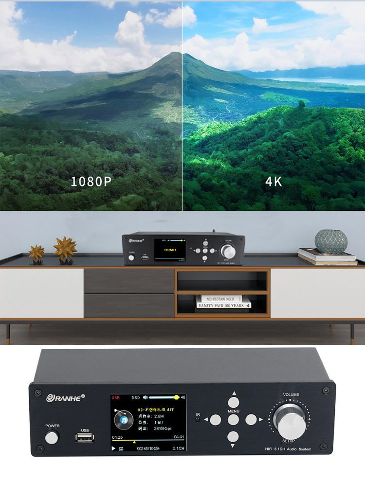 HDMI-compatible DTS AC3 Decode - Surround Sound Decoder recensione e prezzo